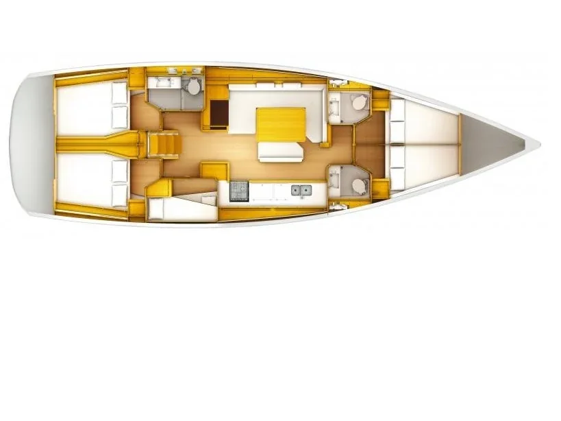 Yacht JEANNEAU Sun Odyssey 519 - Bianca - Foto 1