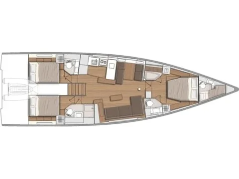 Yacht BENETEAU First 53 - Extra mile - Foto 1