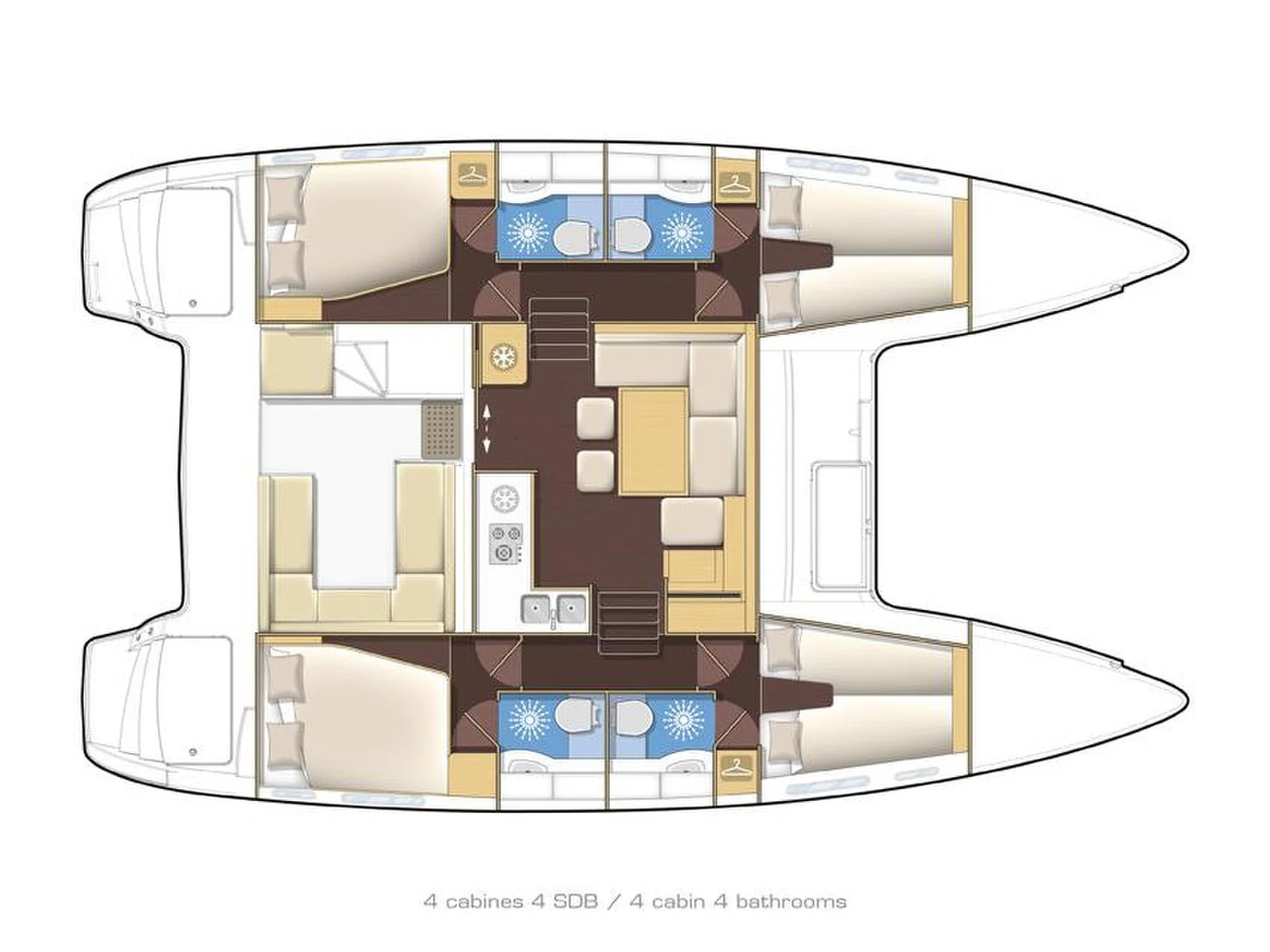 Yacht LAGOON 400 S2 - Boa Vida - Foto 1