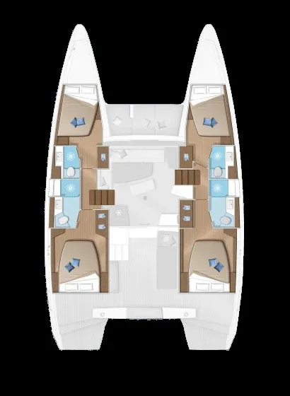 Yacht LAGOON 42 - Premium - Foto 1