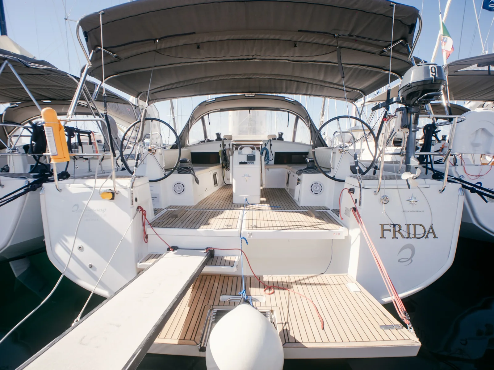 Yacht JEANNEAU Sun Odyssey 490 - Frida - Foto 1