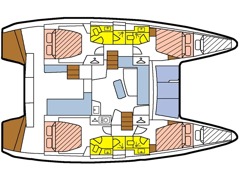Yacht LAGOON 42 - Tidre - Foto 3