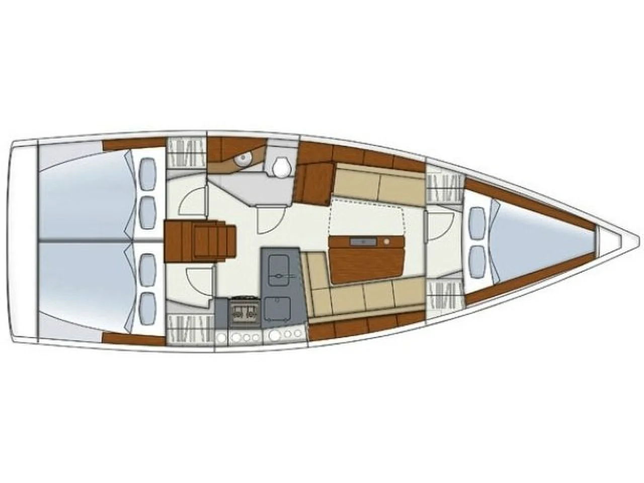 Yacht HANSE 345 - Alkyon - Foto 1