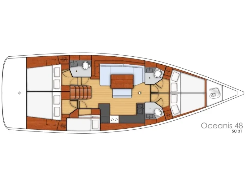 Yacht BENETEAU Oceanis 48 - Summer Dream - Foto 1