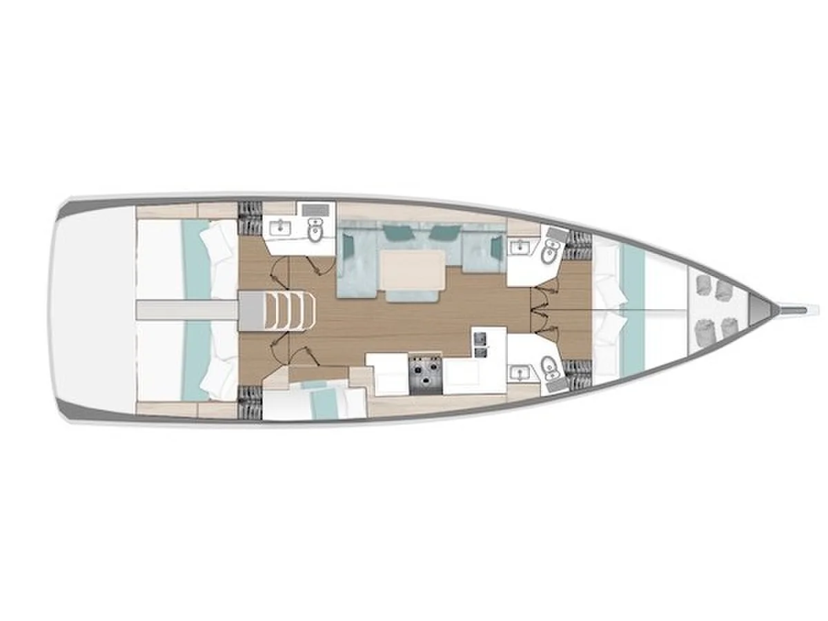 Yacht BENETEAU Oceanis 48 - Alisa - Foto 1