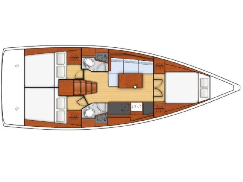 Yacht BENETEAU Oceanis 38.1 - Anima Maris III - Foto 1