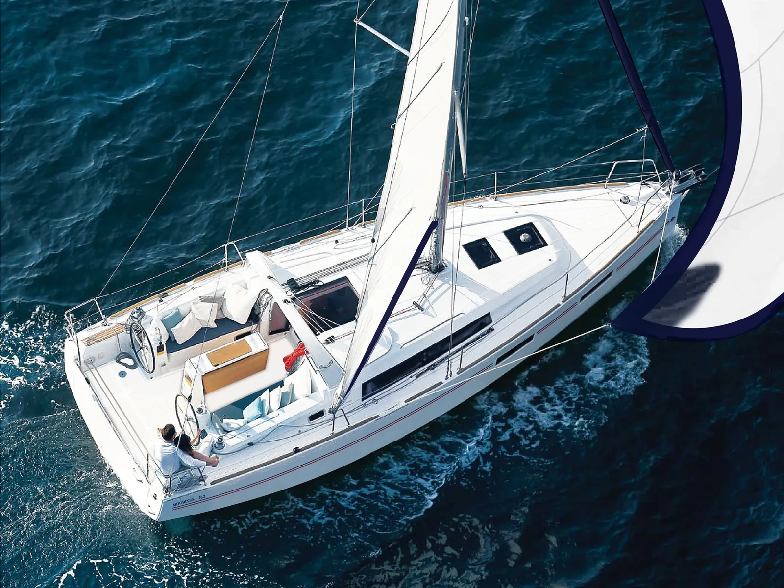 Yacht BENETEAU Moorings 352 - Foto 1