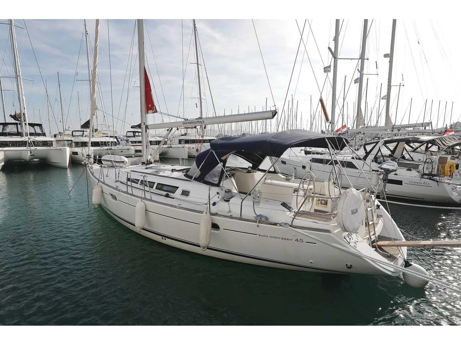 Yacht JEANNEAU Sun Odyssey 45 - Lejla - Foto 1