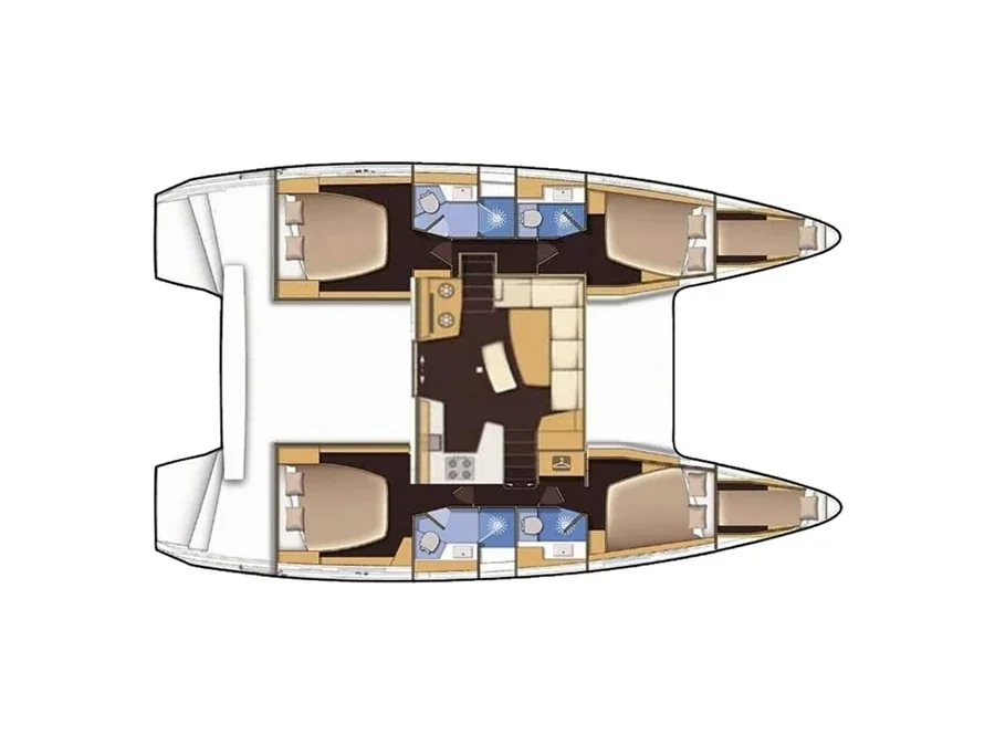 Yacht LAGOON 42 - Full Moon - Foto 1