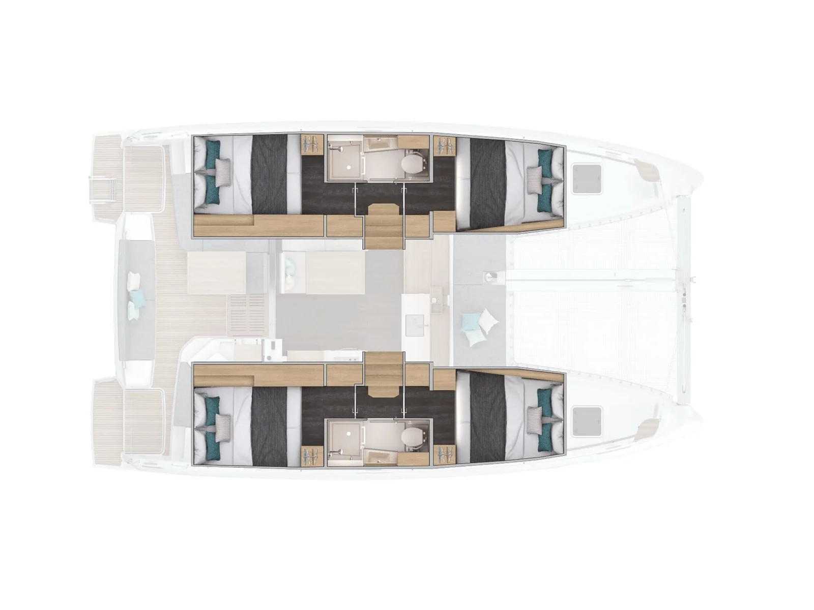 Yacht LAGOON 38 - Saron - Foto 1