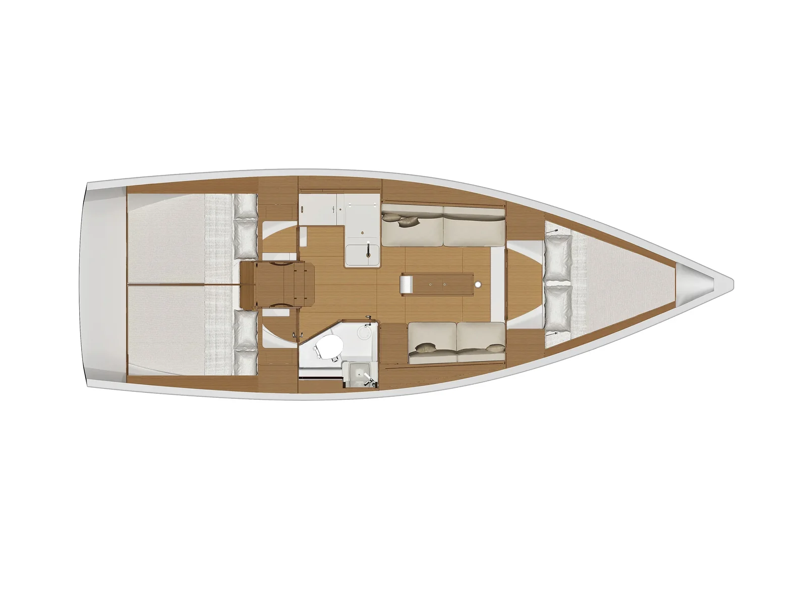 Yacht DUFOUR 360 Grand Large - Jade