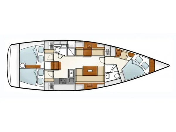 Yacht HANSE 430 - Tria S - Foto 1