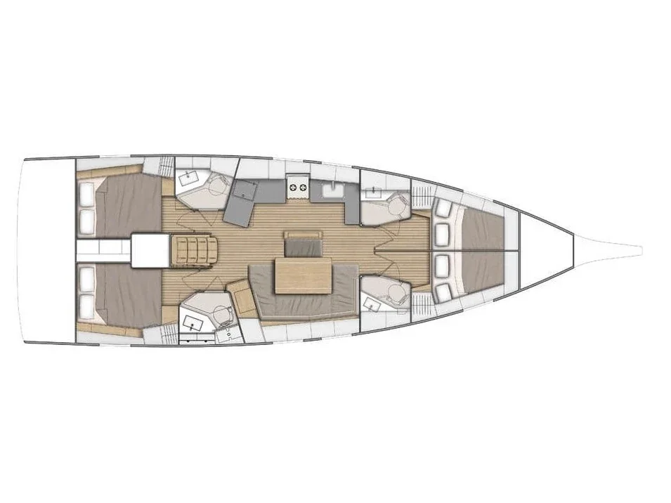 Yacht BENETEAU Oceanis 46.1 - Scinachiena - Foto 1