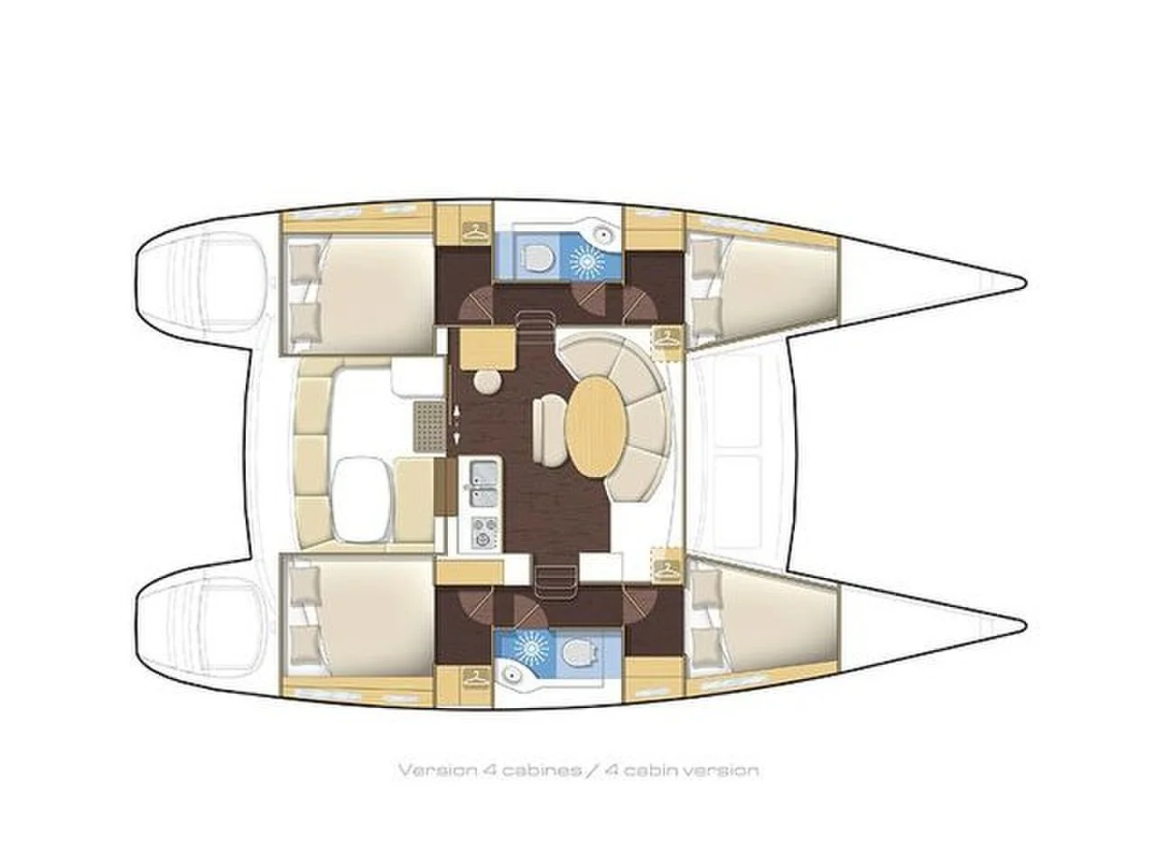 Yacht LAGOON 380 S2 - Catcake - Foto 1