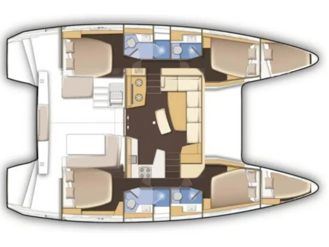 Yacht LAGOON 42 - Blueskin - Foto 1