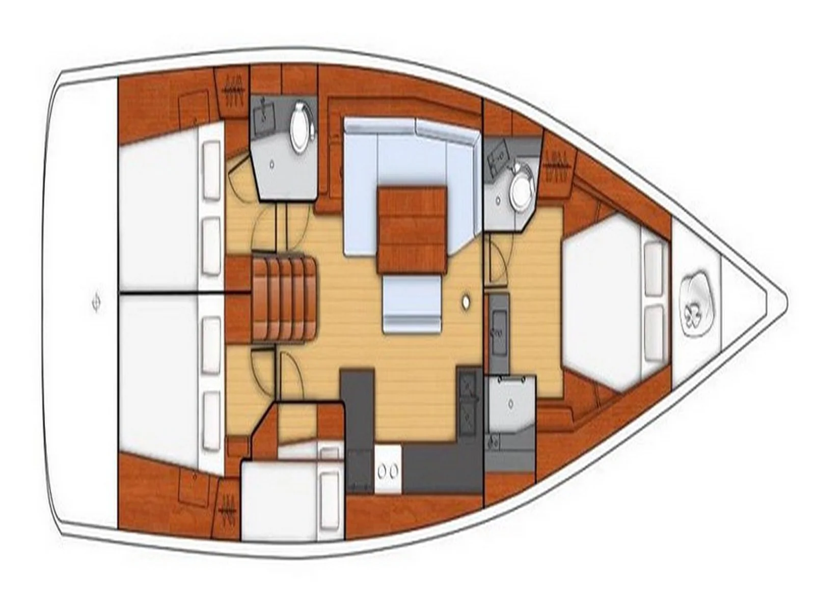 Yacht BENETEAU Oceanis 48 - Gold One - Foto 1