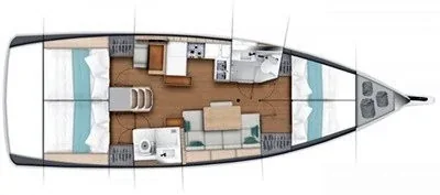Yacht JEANNEAU Sun Odyssey 440 - Ondeck - Foto 1