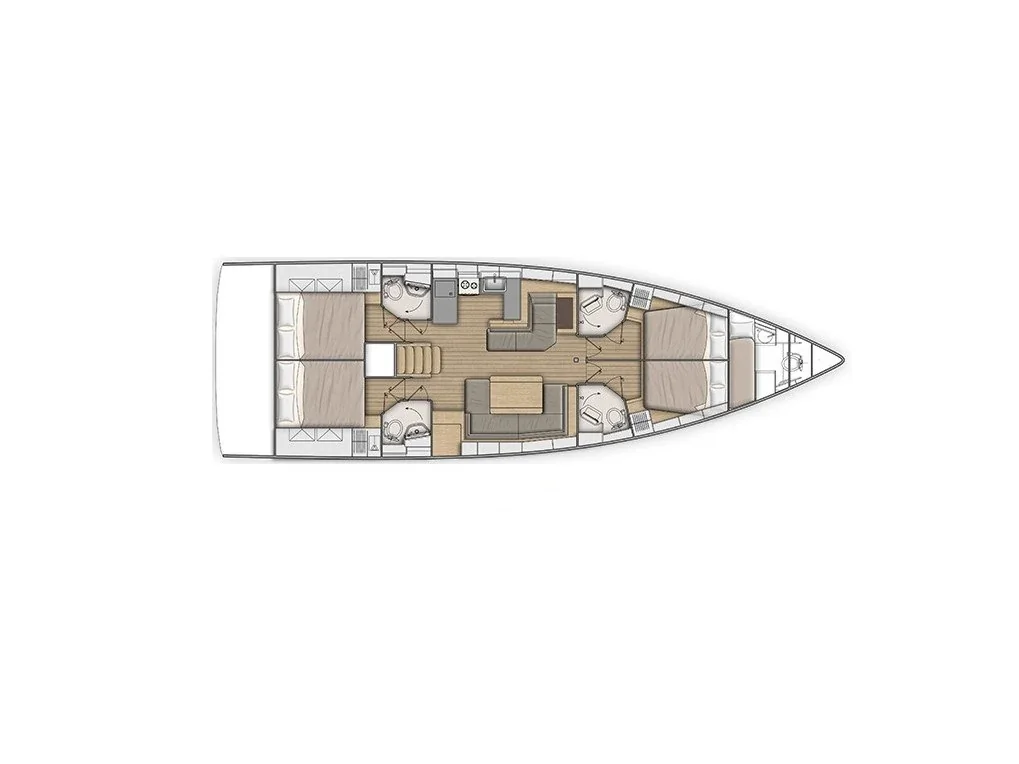 Yacht BENETEAU Oceanis 51.1 - Mamakita - Foto 1