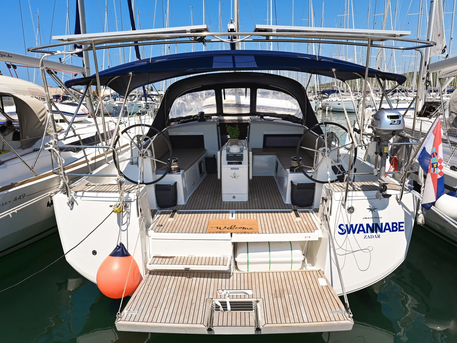 Yacht JEANNEAU Sun Odyssey 490 - Swannabe - Foto 1