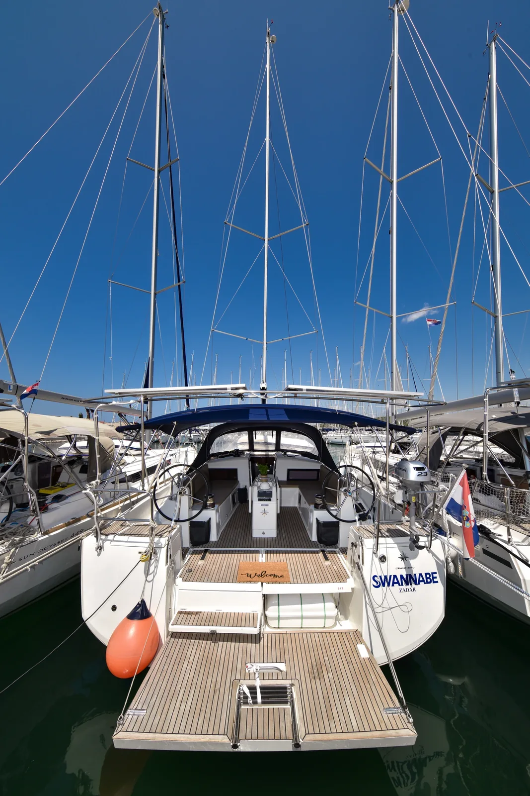Yacht JEANNEAU Sun Odyssey 490 - Swannabe - Foto 1