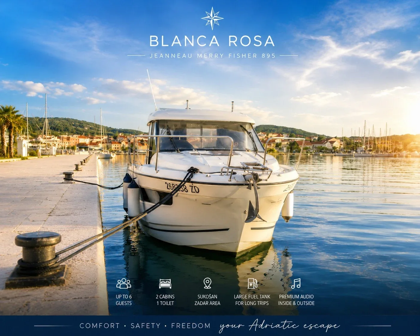 Yacht JEANNEAU Merry Fisher 895 - Adriana - Foto 1