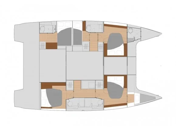 Yacht FOUNTAINE PAJOT Saona 47 - Sunny Wave - Foto 1