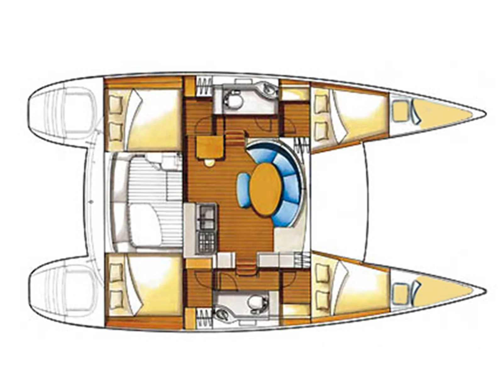 Yacht LAGOON 380 - Grey Pearl - Foto 1
