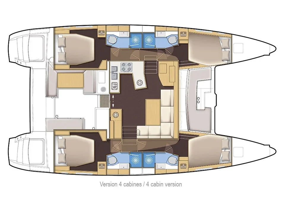 Yacht LAGOON 450 F - Zacapa - Foto 1