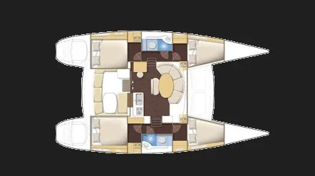 Yacht LAGOON 380 - Puma II - Foto 3