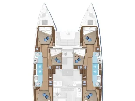 Yacht LAGOON 50 - K3 - Foto 1