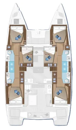 Yacht LAGOON 50 - Icarus - Foto 1
