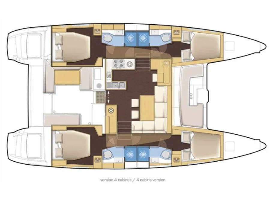 Yacht LAGOON 450 F - Corona Borealis - Foto 1