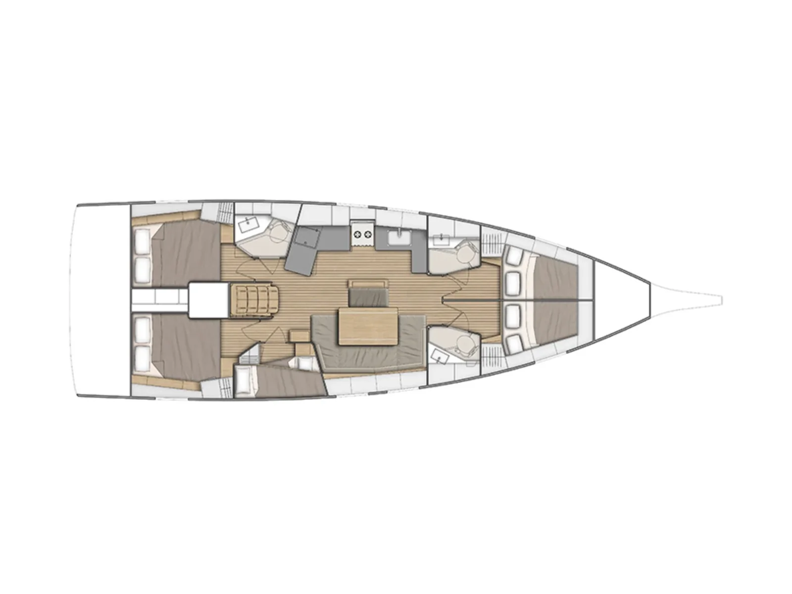 Yacht BENETEAU Oceanis 46.1 - Sceptrum - Foto 1