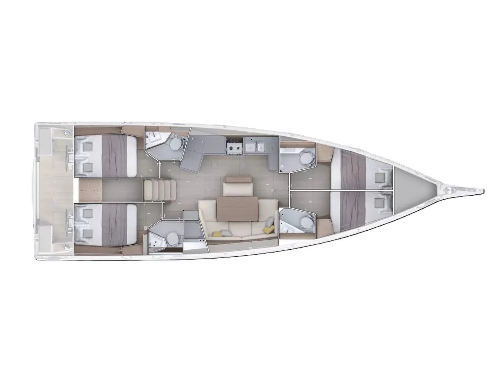 Yacht BENETEAU Oceanis  47 - One Day
