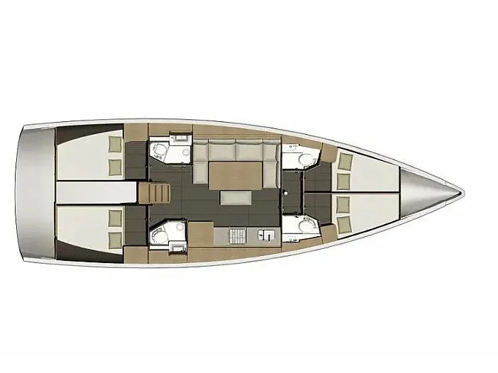 Yacht DUFOUR 460 Grand Large - Divina - Foto 1