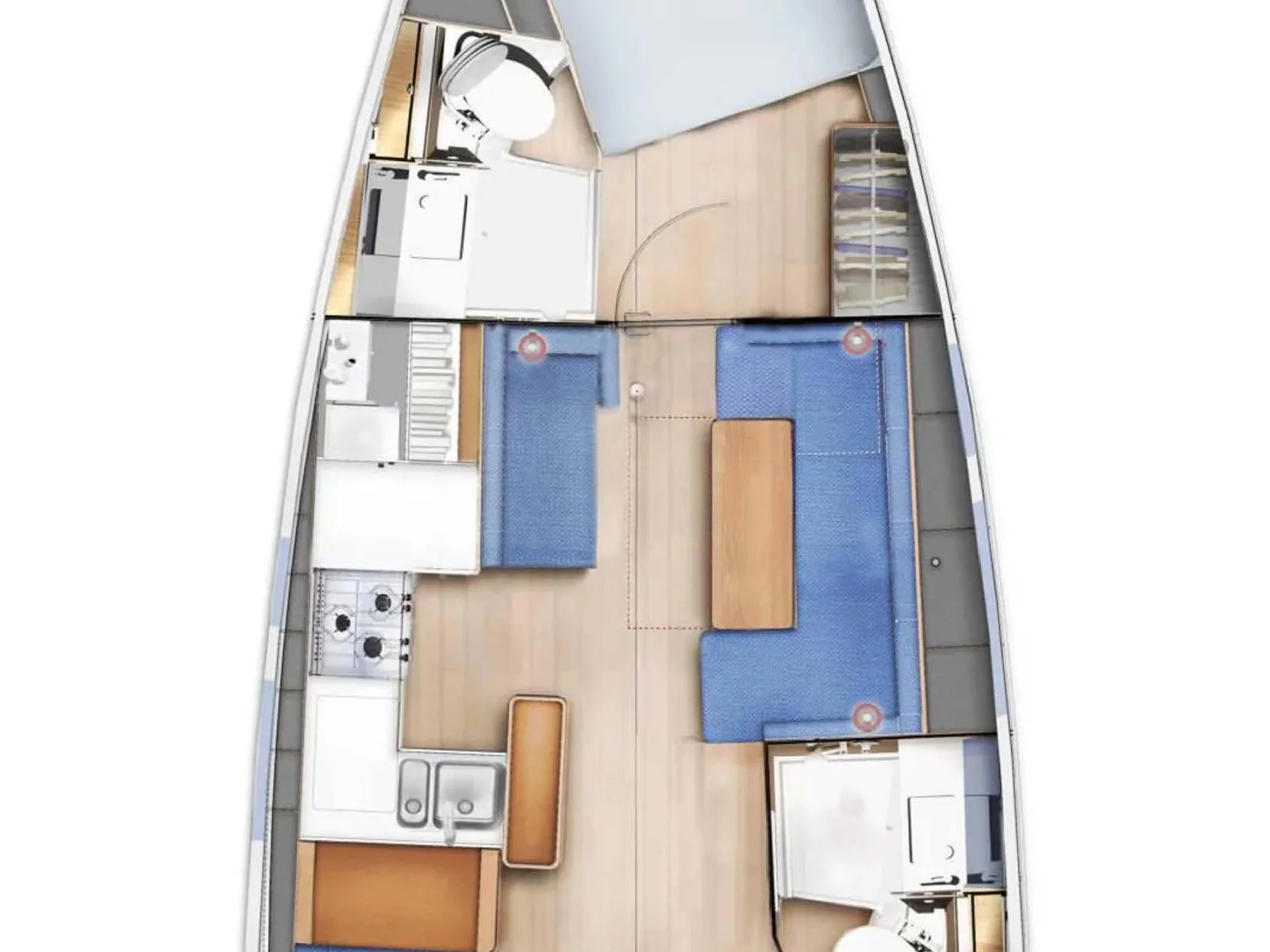 Yacht JEANNEAU Sun Odyssey 410 - Evelina - Foto 1