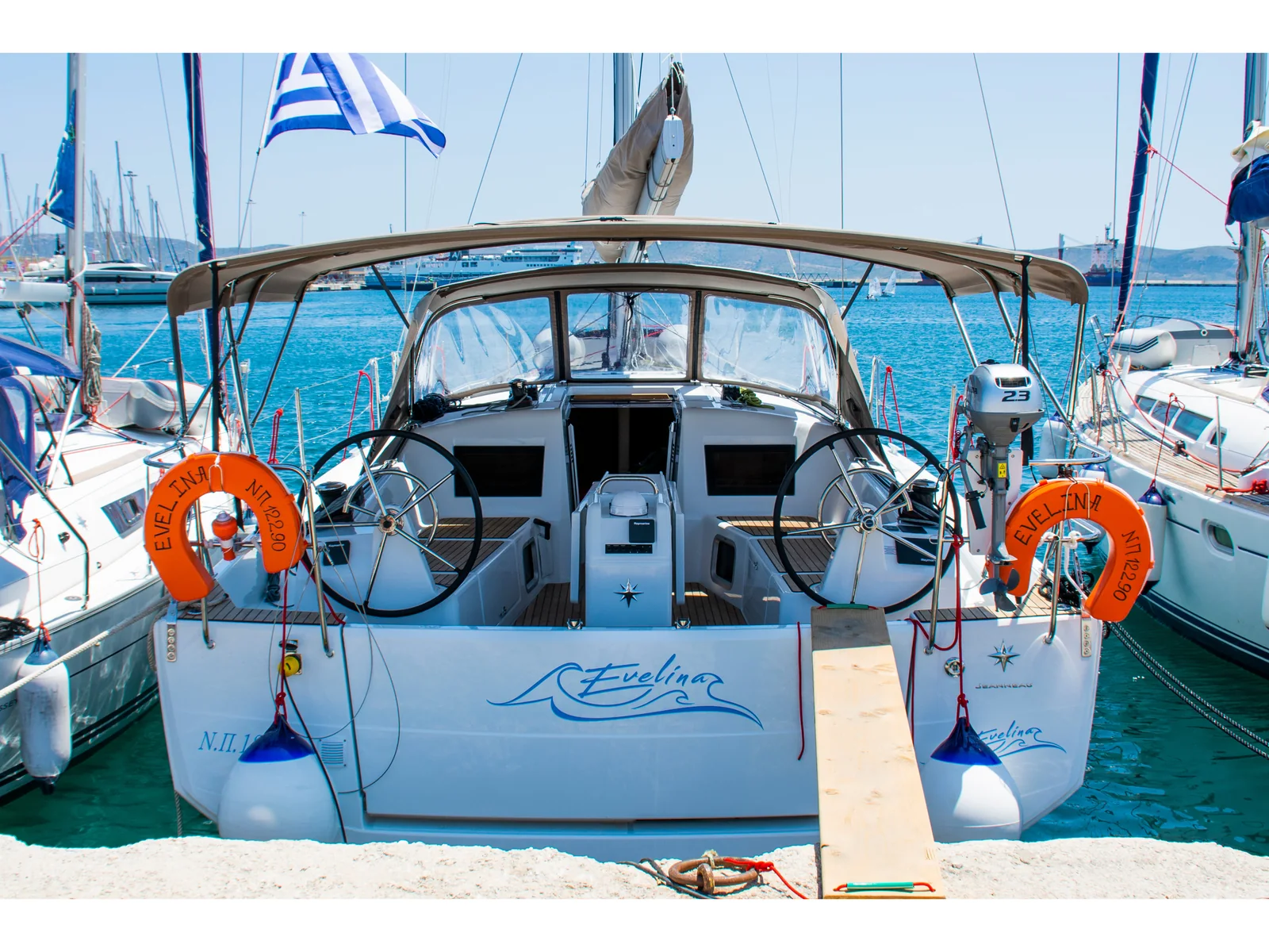 Yacht JEANNEAU Sun Odyssey 410 - Evelina - Foto 1
