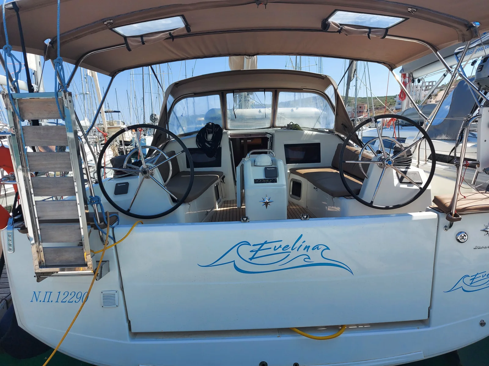 Yacht JEANNEAU Sun Odyssey 410 - Evelina - Foto 1