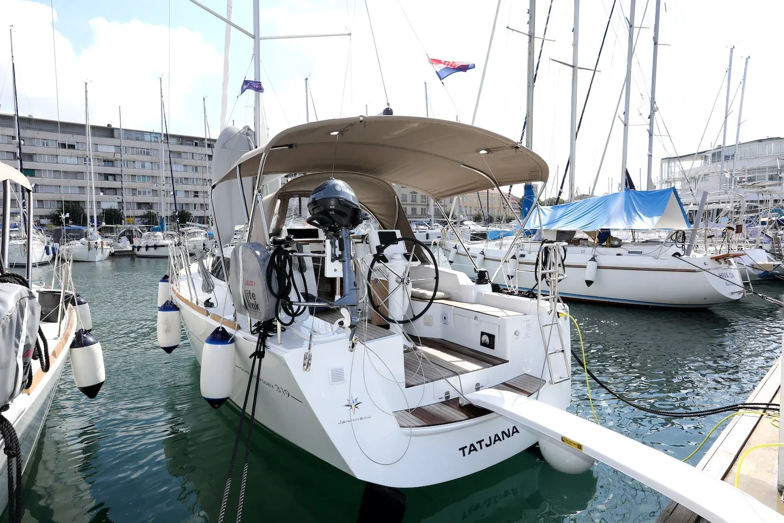 Yacht JEANNEAU Sun Odyssey 319 - Tatjana