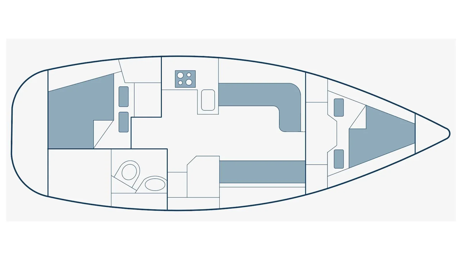Yacht BAVARIA 34 Cruiser - Evi