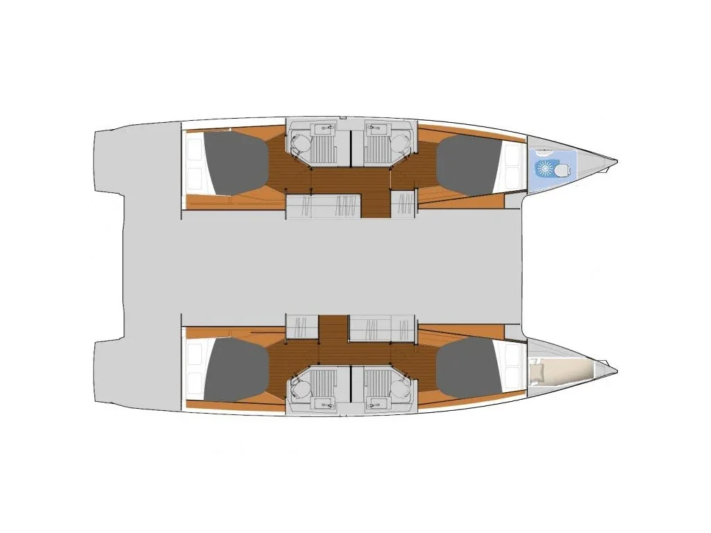 Yacht FOUNTAINE PAJOT Astrea 42 - Cicada - Foto 1