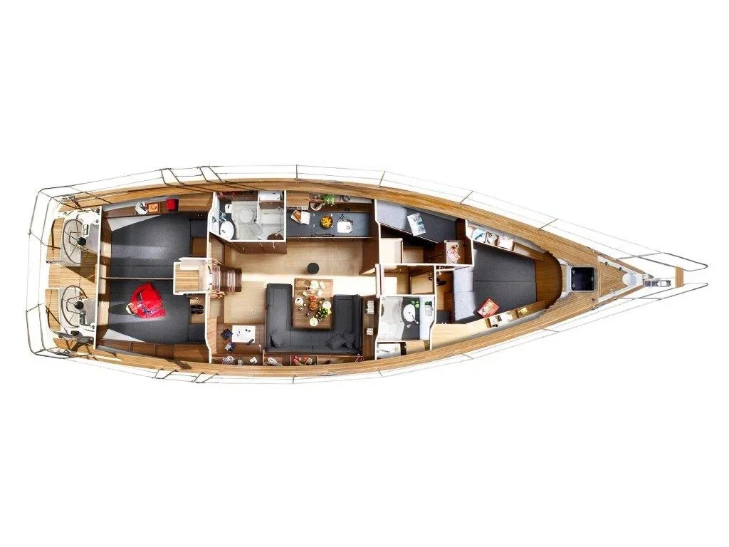 Yacht BAVARIA 47 Cruiser - Proteas - Foto 1