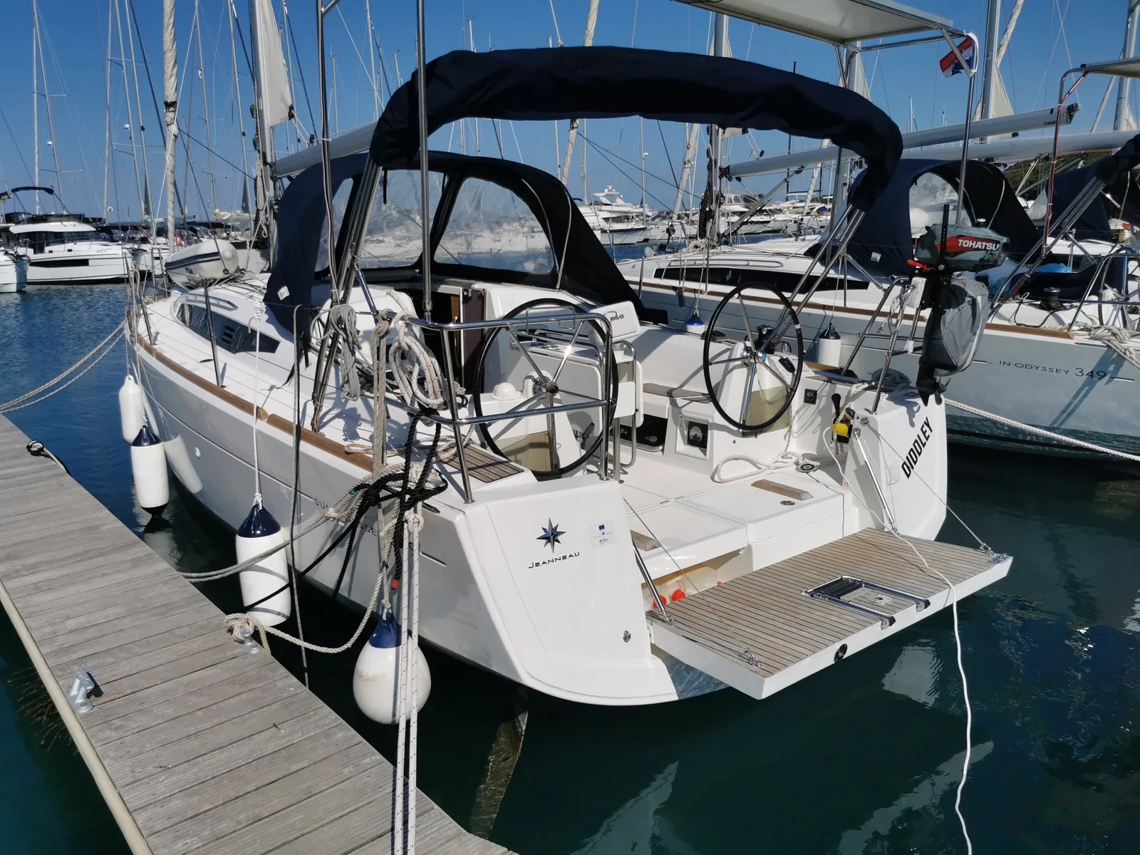Yacht JEANNEAU Sun Odyssey 349 - Diddley - Foto 1
