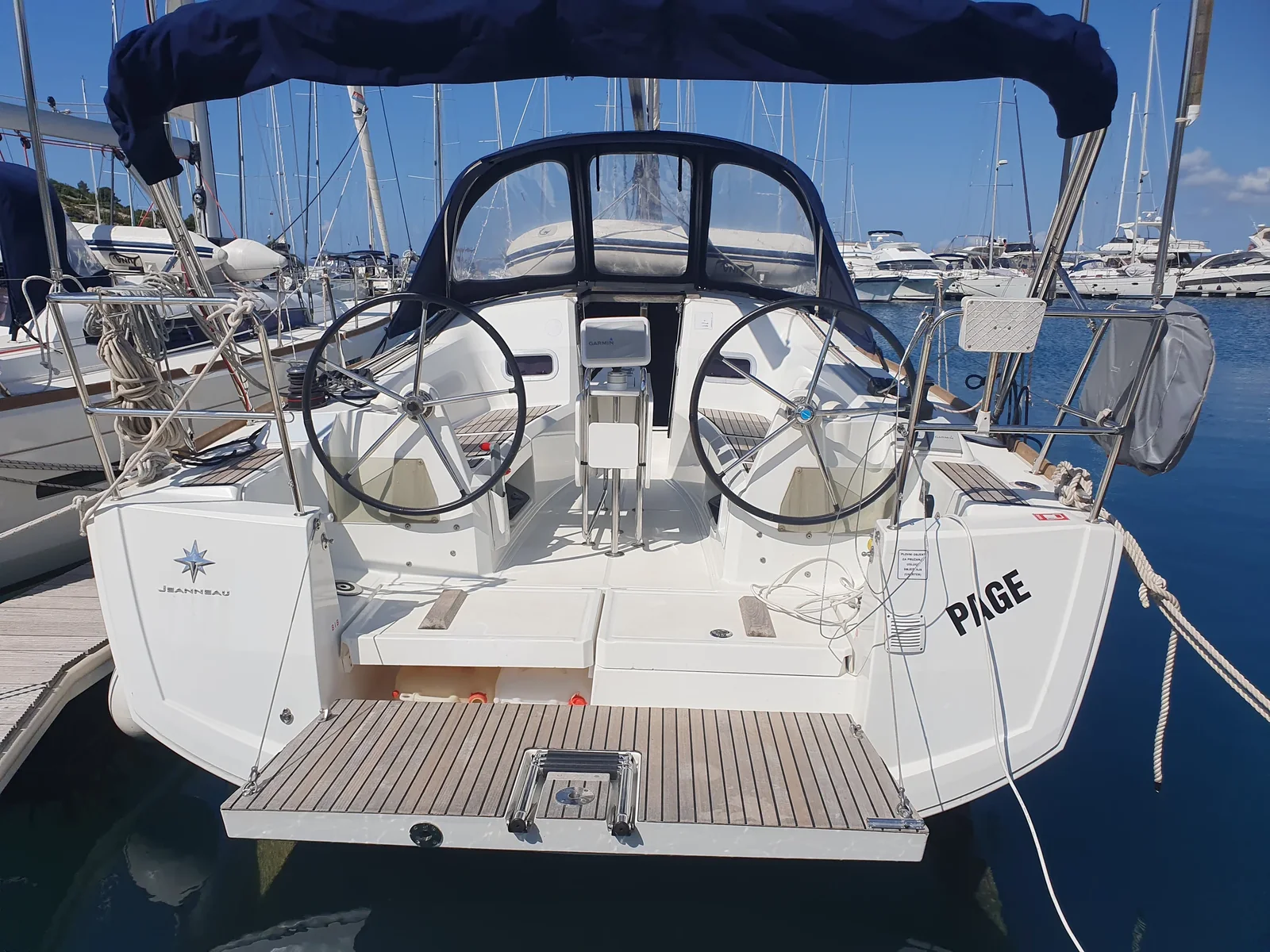 Yacht JEANNEAU Sun Odyssey 349 - Page