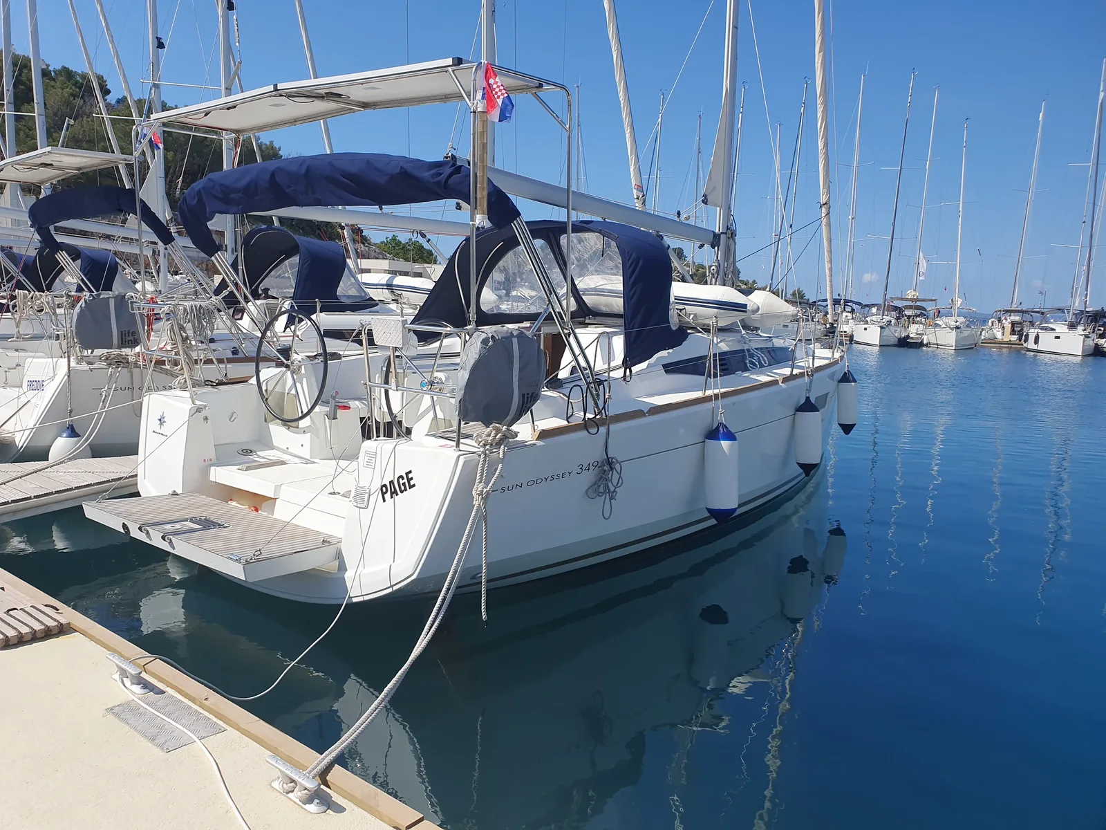 Yacht JEANNEAU Sun Odyssey 349 - Page - Foto 1