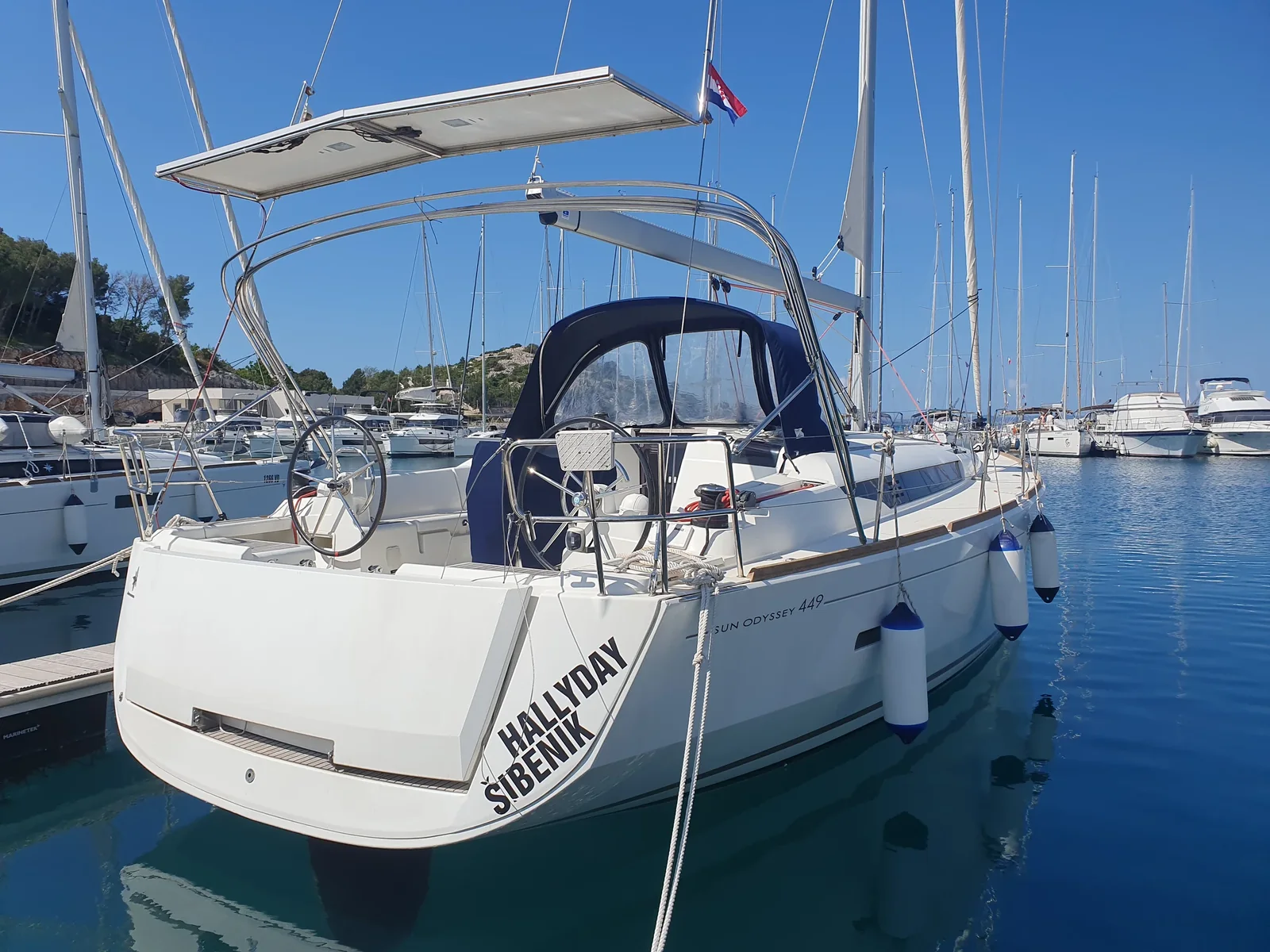 Yacht JEANNEAU Sun Odyssey 449 - Hallyday - Foto 1