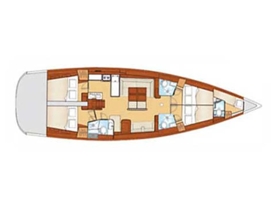 Yacht BENETEAU Oceanis 54 - Altais