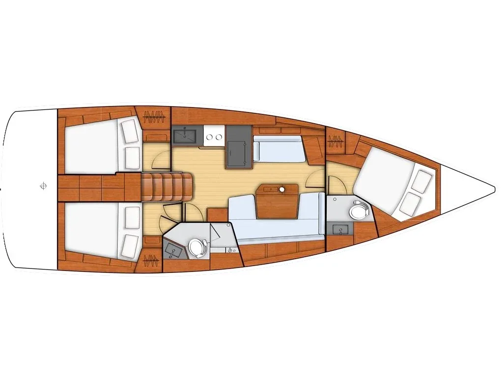 Yacht BENETEAU Oceanis 41.1 - Felice - Foto 1