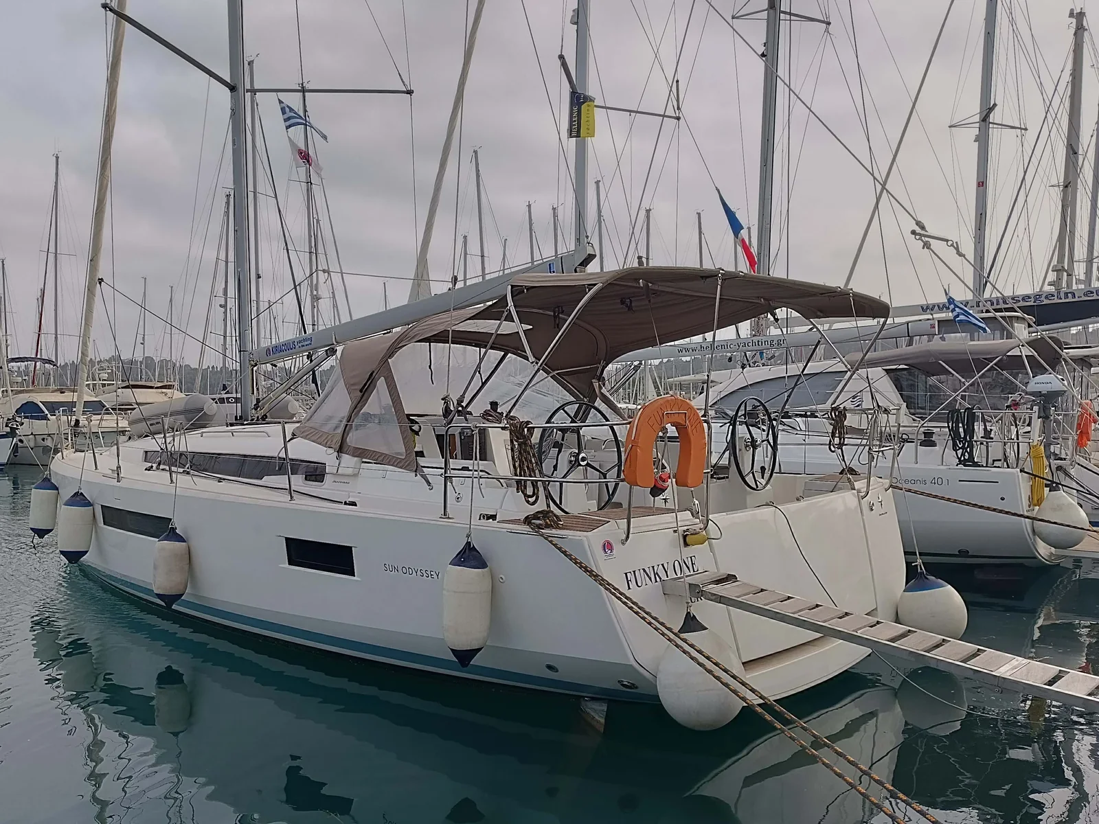 Yacht JEANNEAU Sun Odyssey 440 - Funky One - Foto 1
