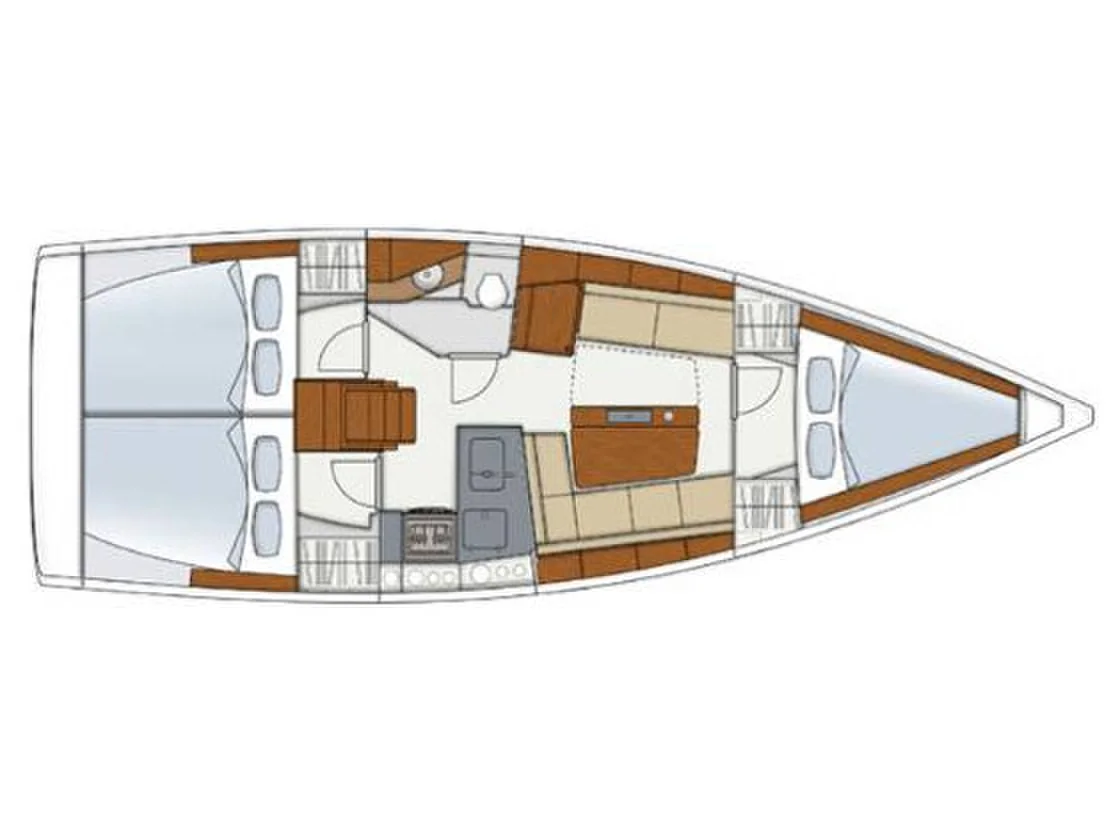 Yacht HANSE 345 - Ursa Minor - Foto 1